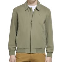 DOCKERS 棉质轻薄外套 男式 Micro Twill Golf Bomber Jacket Olive Medium
