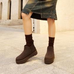 UGG 秋冬女士舒适厚底保暖休闲短靴雪地靴1166753