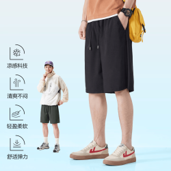 真维斯 男运动休闲速干五分裤