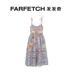 发发奇 ZIMMERMANN  Awaken Picnic 花卉印花中长连衣裙