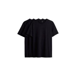 H&M 0945531 透气圆领短袖T恤 3件装