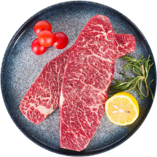 肉鲜厨师 和牛M9上脑牛排 1kg