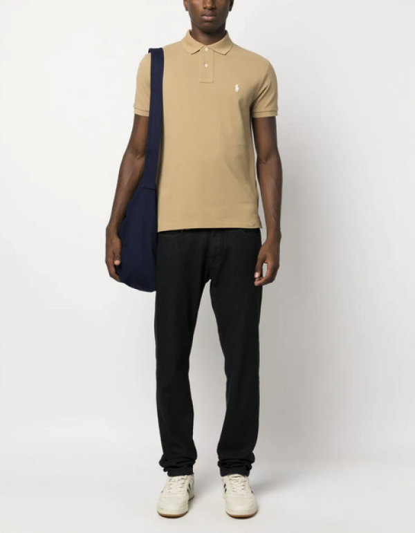 发发奇 Polo Ralph Lauren logo刺绣短袖polo衫