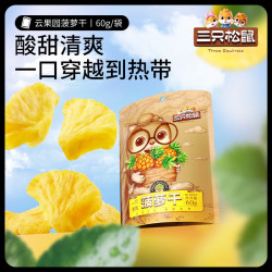 三只松鼠 菠萝干 60g