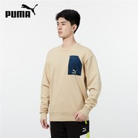 PUMA 535130-12 圆领套头卫衣 L码