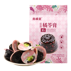 良橘堂 红豆味橘苓膏 400g 果冻零食