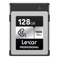 Lexar/雷克沙 CFexpress Type B 存储卡 128GB 1750MB/s SILVER系列