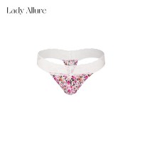 LADYALLURE 古早美女碎花纯欲风印花内裤 LA-20240640