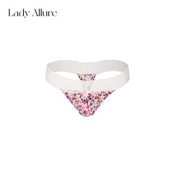 LADYALLURE 古早美女碎花纯欲风印花内裤 LA-20240640