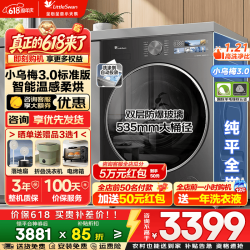 小天鹅 小乌梅3.0标准版 10kg洗烘一体机 TD10VE40