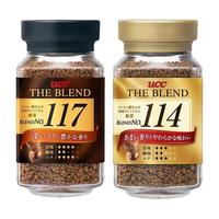 悠诗诗 UCC117黑咖啡冻干速溶粉 无蔗糖 70g*2瓶