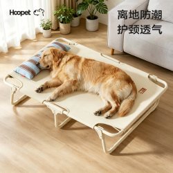 华元宠具 宠物行军床耐咬2026新款四季通用离地透气夏季狗窝猫床狗床可拆洗