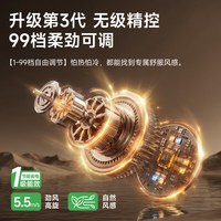 夏普 PJ-CD344A-W 超静音遥控 白色 落地扇