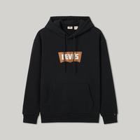 Levi's 李维斯 男士宽松连帽印花插肩袖卫衣