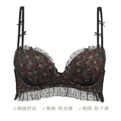 歌瑞尔 清仓！法式浪漫小胸聚拢文胸侧收副乳纯欲内衣女