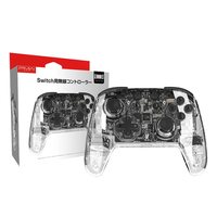 良值 手柄 NS配件 Switch游戏手柄PRO 蓝牙无线震动连发透明唤醒款