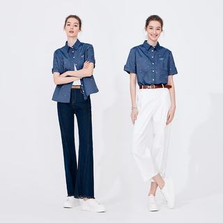 Navigare 纳维凯尔意大利小帆船纯棉女士衬衫