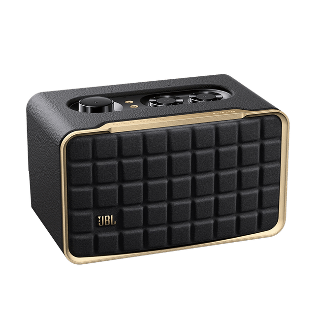 JBL 音乐世家A200 居家艺术蓝牙音响 电脑桌面音箱家用室内低音炮WiFi蓝牙连接礼物送男朋友 黑
