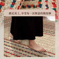 KAYE2026新款地毯客厅轻奢高级感入户门垫免洗可擦防滑地垫卧室床边毯 SJR-K风禾-01 定制款100/平/联系客服单拍不发货