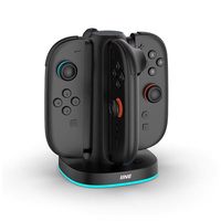 良值 NS2 JoyCon2 四合一充电底座 深紫色