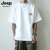 Jeep SPIRIT 吉普 男士短袖T恤 宽松纯色