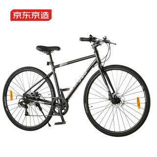 京东京造 RC300 7速玛瑙黑平把公路车