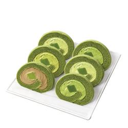 鲜京采 抹茶六重奏瑞士卷蛋糕 360g