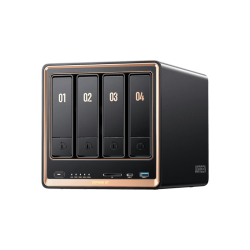 绿联 DXP4800 GT 8G版 双万兆网口 四盘位NAS网络存储服务器 8TB