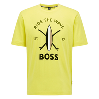 BOSS 男士休闲印花短袖T恤