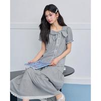 IEF爱依服 格子显瘦上下套中裙