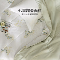 LOVO 罗莱家纺 A类抗菌可机洗夏被-叶影 200*230cm