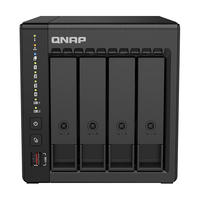 威联通 TS-466C 四盘位NAS 8G内存 16TB套装