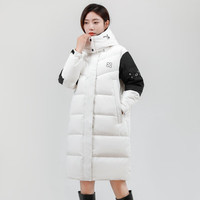 雪中飞 600+蓬松 高充绒！中长款加厚羽绒服