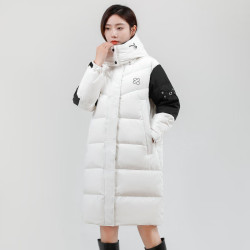雪中飞 600+蓬松 高充绒！中长款加厚羽绒服
