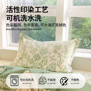 安睡宝 100%新疆纯棉枕套 48x74cm 一对装