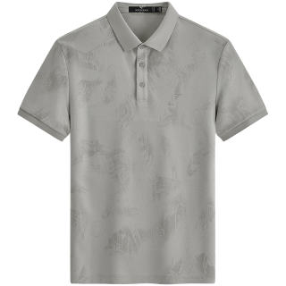 七匹狼 凉感抑菌 浅灰 4XL 男士POLO衫