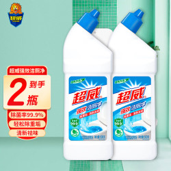 超威 洁厕净 洁厕液 清香除垢 强效去垢 500g*2瓶