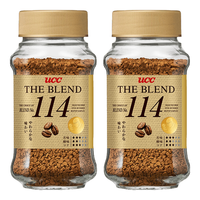 UCC/悠诗诗 117黑咖啡粉 140g*2瓶
