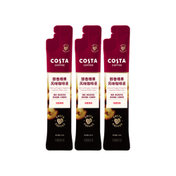 COSTA 咖世家 醇香榛果风味深烘咖啡液0蔗糖0脂肪黑咖啡原液15ml*3条
