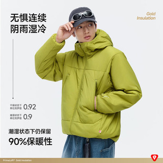 WHITE TRACE 金标P棉填充 立体剪裁 水灰 M 男士棉服