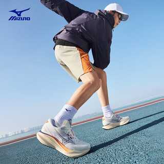 美津浓 ASTRO PLUS II 厚底缓震 雪白色 42 跑鞋