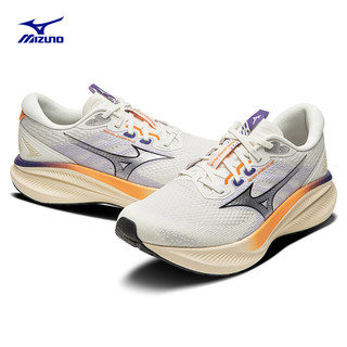 美津浓 ASTRO PLUS II 厚底缓震 雪白色 42 跑鞋