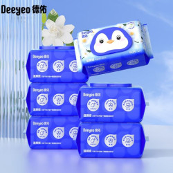 德佑 湿厕纸 80片*6包