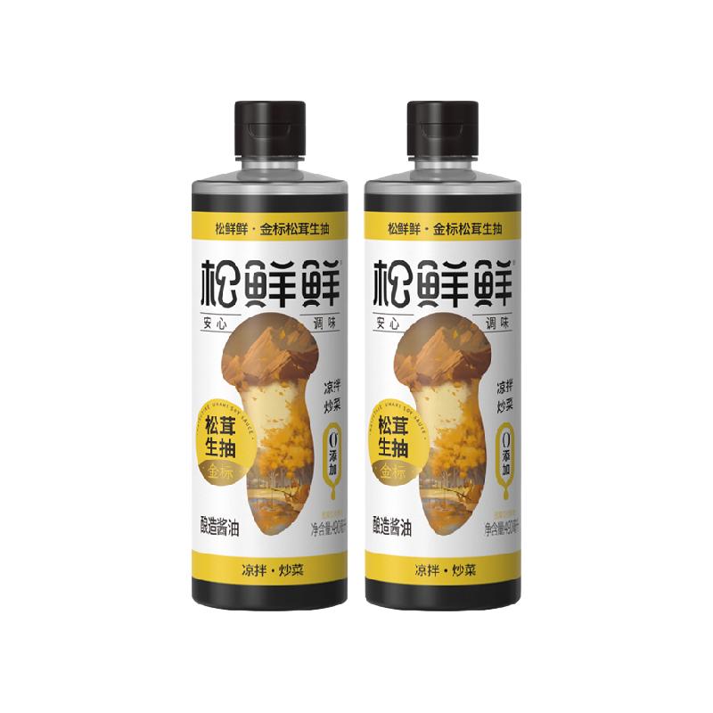 松鲜鲜 金标松茸生抽 酿造酱油