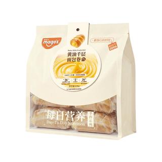 麦吉士 黄油千层面包卷 奶黄芝士味 416g 袋装