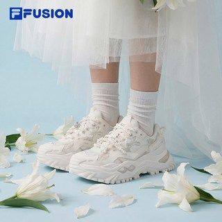 FILA 斐乐 硬糖绽放 厚底老爹鞋 女款 休闲运动鞋