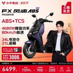 小牛电动 FX风速 ABS版 电动摩托车 门店自提
