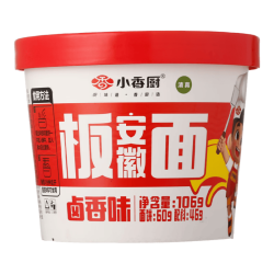 小香厨 安徽板面卤香味110g*5桶 方便面泡面家庭速食