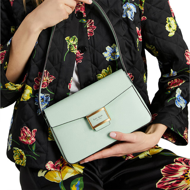 Kate Spade 【中号邮差包】Katy24牛皮手提腋下女包K8971404