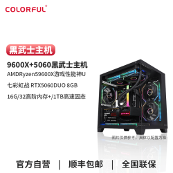 七彩虹 diy主机9600x/5060台式整机电脑组装机